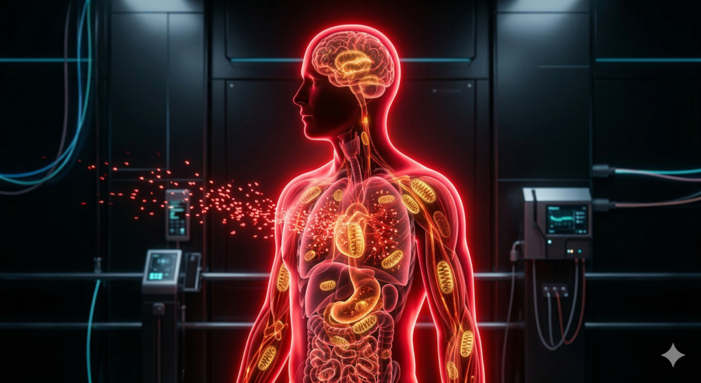 Red Light Therapy: Photobiomodulation for Cellular Energy