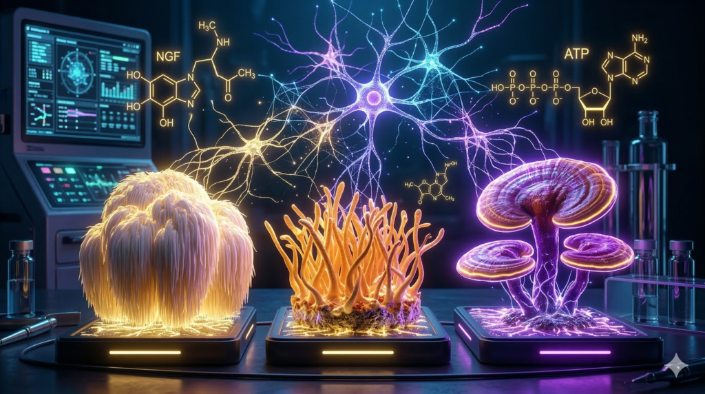 Mushroom Power: Lion’s Mane, Cordyceps, and Reishi for Cognitive Clarity